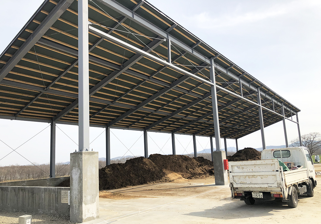 （紋別市）酪農牧場 畜舎建設工事2