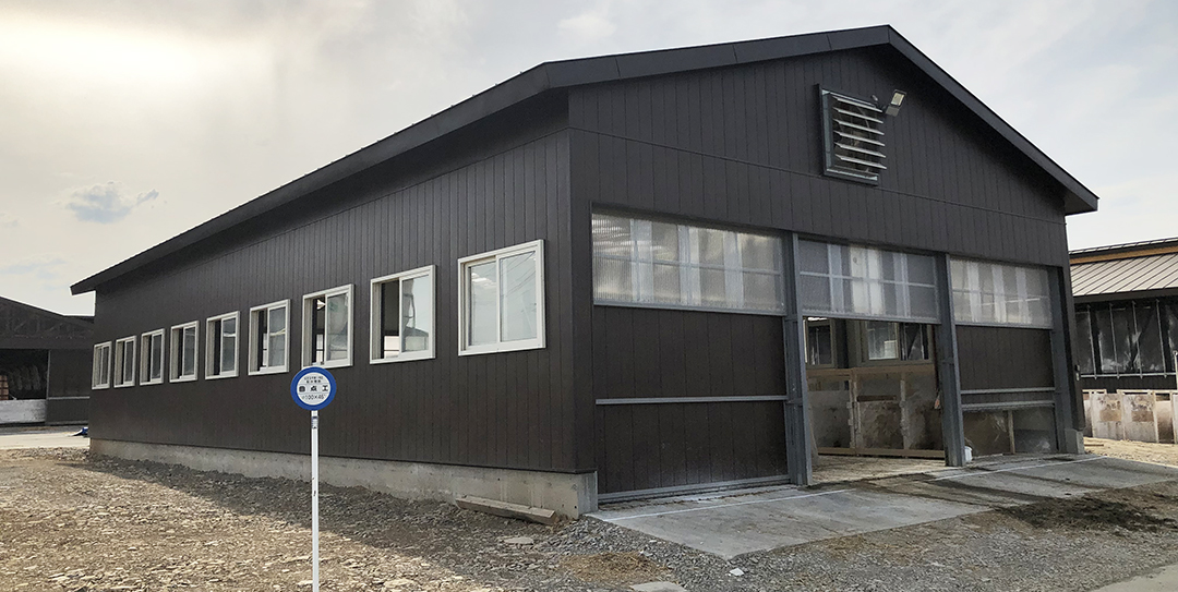 （紋別市）酪農牧場 畜舎建設工事4