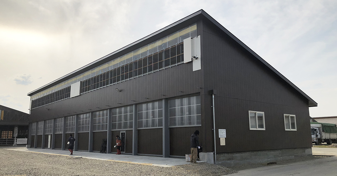 （紋別市）酪農牧場 畜舎建設工事5