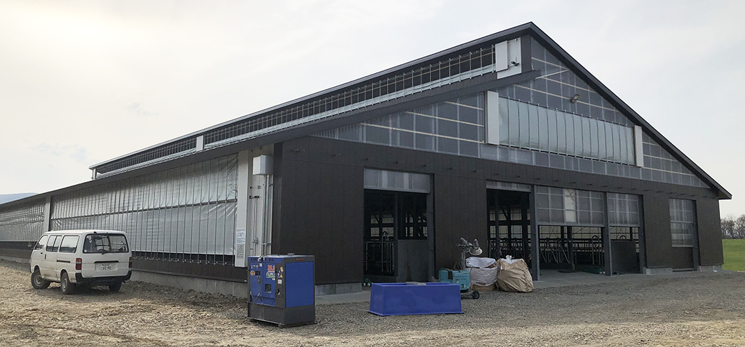 （紋別市）酪農牧場 畜舎建設工事6