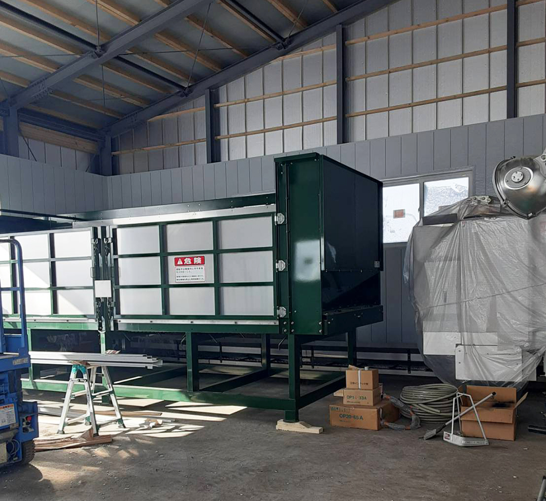 （湧別町）酪農牧場 畜舎建設工事8